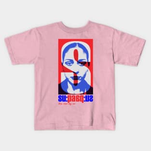 Bichromie red & blue Kids T-Shirt